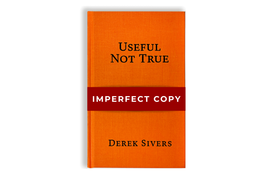 IMPERFECT COPY Useful Not True Hardcover