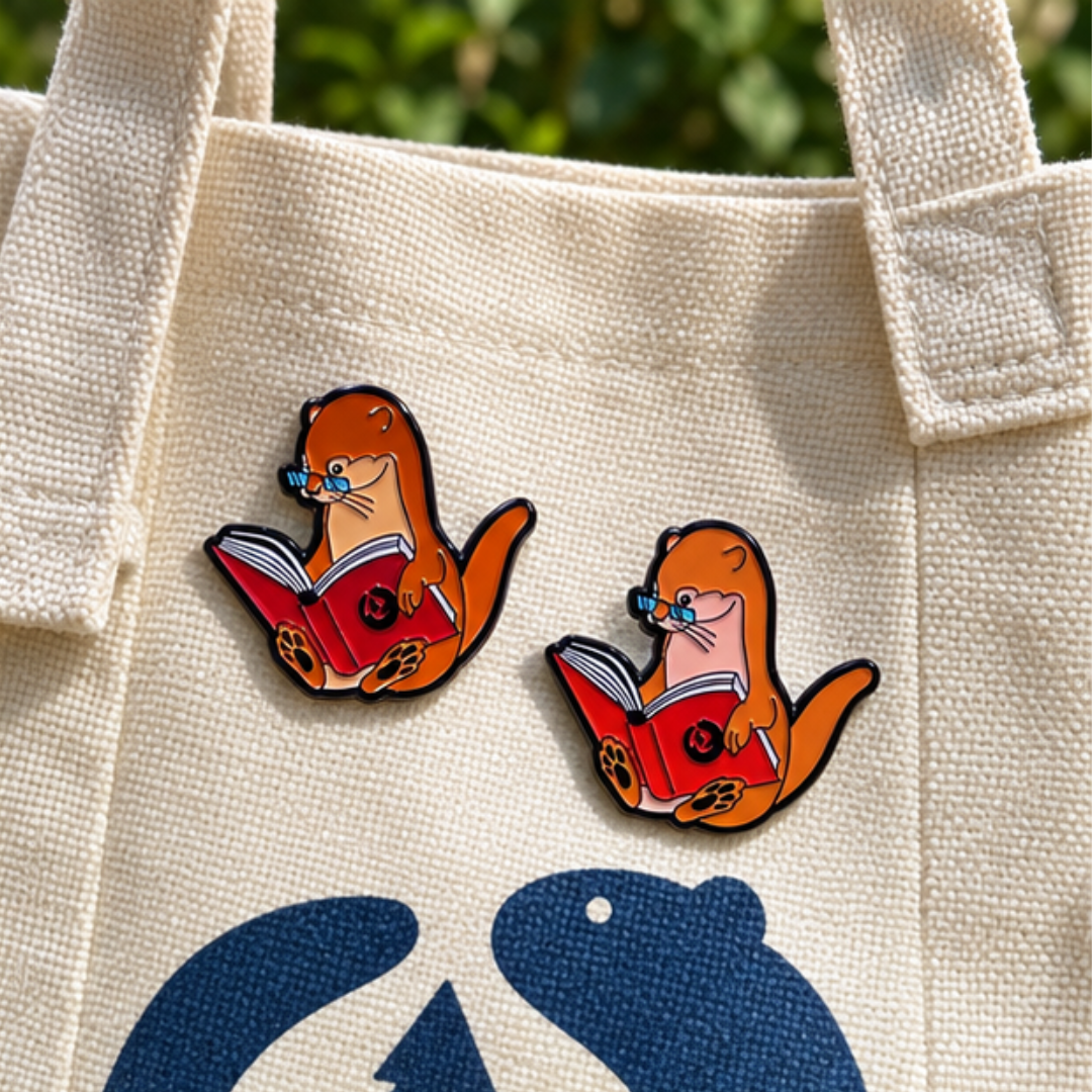 Otterpine Enamel Pins