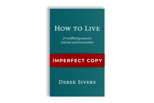 IMPERFECT COPY How to Live Paperback