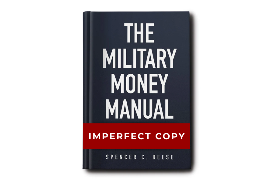 IMPERFECT COPY The Military Money Manual Hardcover