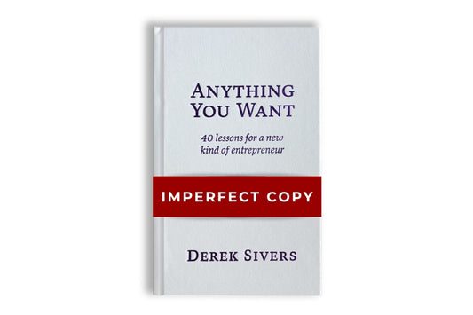 IMPERFECT COPY Anything You Want Hardcover