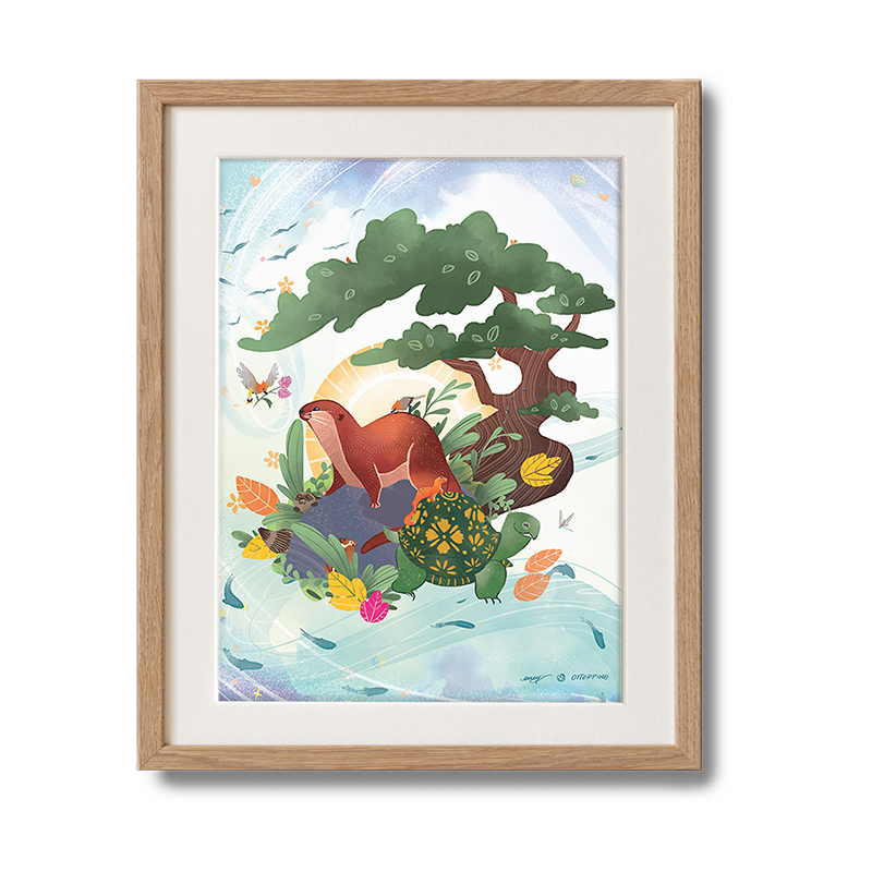 Tree of Connection Art Print