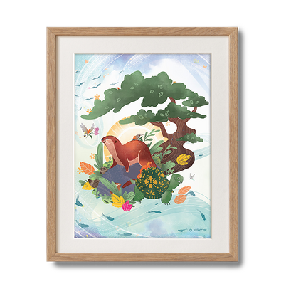 Tree of Connection Art Print